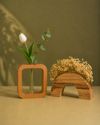 Selected Tube Vase + Curved Vase