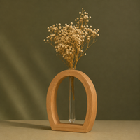 Set of 2 Selected Tube Vases