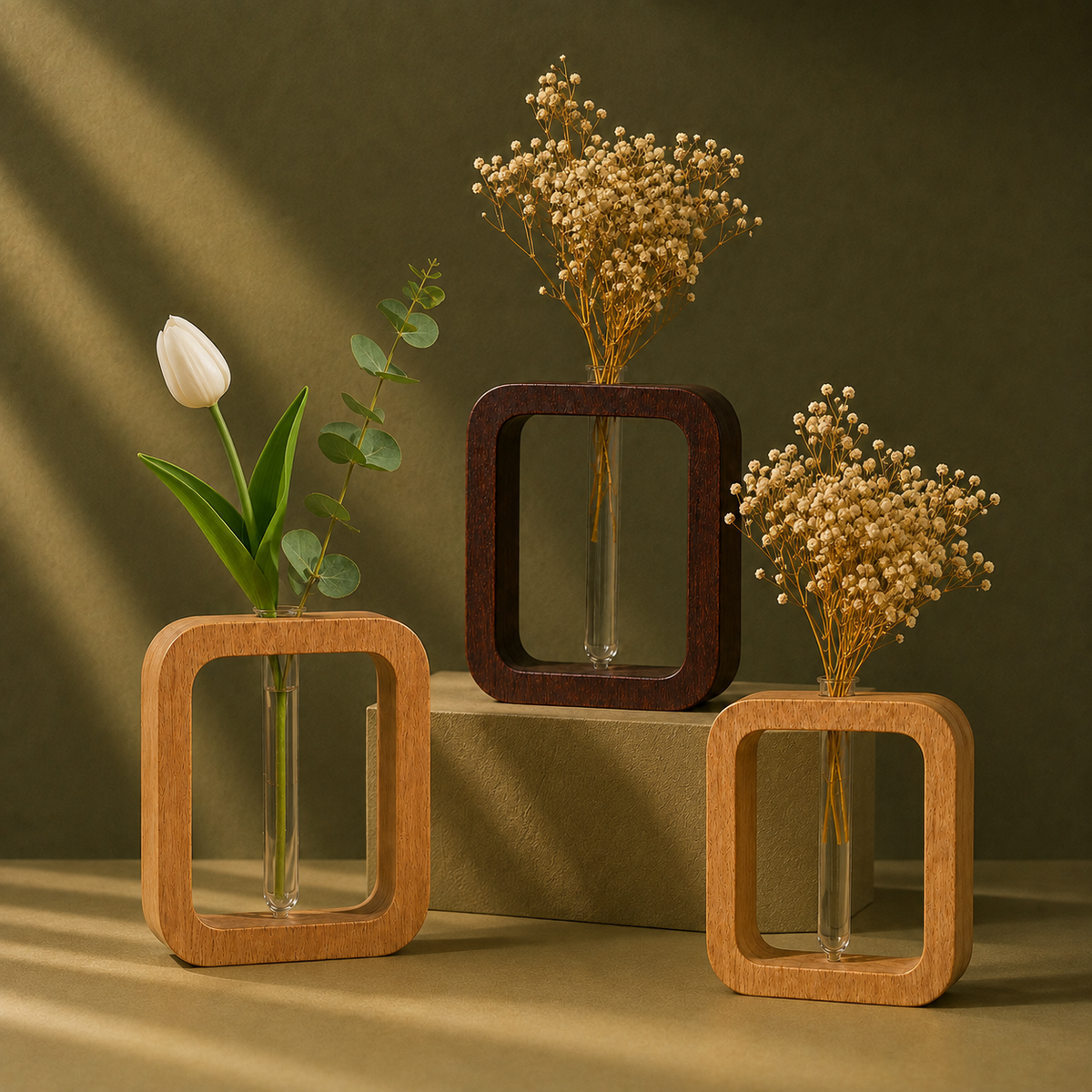 Rectangular Tube Vase